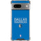 NBA Dallas Mavericks Standard - Light Blue Google Pixel 8a Clear Case